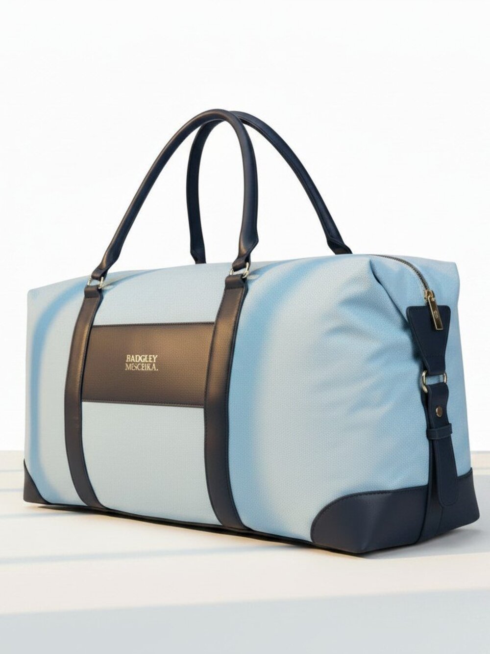 Badgley Mischka Barbara XL Canvas Tote Weekender Travel Bag